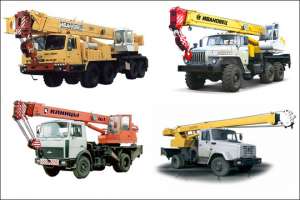 Строительные автокраны. Обзор