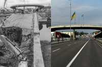 Пiд Києвом вiдбудували ще один мiст