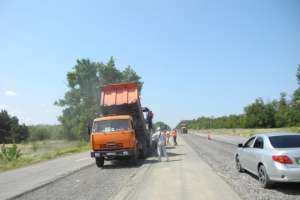 Киевляне починят дорогу на Одессу в Херсонской области