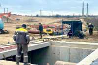 На магiстральному водогонi монтують насосне обладнання