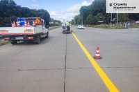 На однiй з трьох основних дорiг Житомирщини проводять комплекс робiт