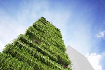 Архитекторы посадили гостиницу-лес