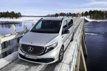 Новый электровен Mercedes-Benz прошел тесты в Арктике