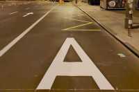 На всiх магiстральних автошляхах Києва поновили дорожню розмiтку