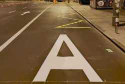 На всiх магiстральних автошляхах Києва поновили дорожню розмiтку