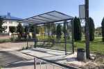 У Львiвськiй громадi встановили новi павiльйони для очiкування громадського транспорту