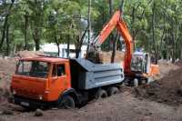 У Харковi перекладають трубопровiд