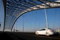 Подiльський мостовий перехiд поступово вiдкривають