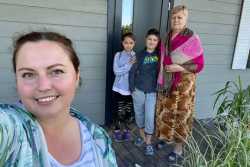 Беженка из Бахмута учит литовский, чтобы благодарить жителей Вильнюса на их языке