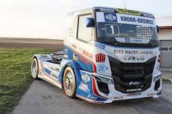 Команда-победитель гонок на грузовиках представила новый болид IVECO