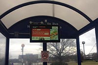 По всему Киеву хотят установить остановки с телевизорами