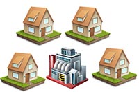 Жилье лучше всего строится в промышленно развитых регионах