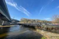 У Харкiвськiй областi встановили модульний мiст