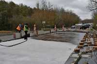 На першому проїздi мосту у Шляхтинцях зробили гiдроiзоляцiю