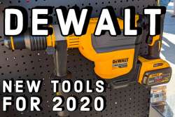 DeWALT представила линейку аккумуляторных новинок 2020 года. Часть 3