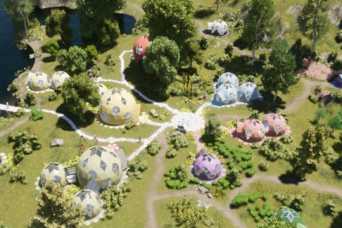 Построен первый в мире керамический геодезический жилой купол