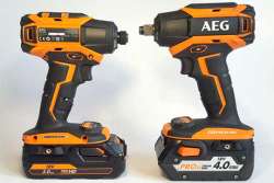 Появились новинки 2019 года: аккумуляторные винтоверт и гайковерт AEG