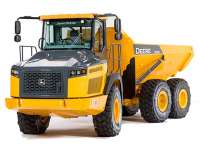 John Deere разработал новые шарнирные самосвалы