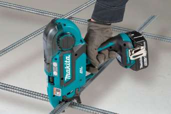 Как работает новый аккумуляторный пистолет для вязки арматуры Makita DTR180Z