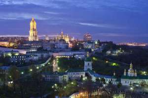 Каким был Киев в 50-е годы. Фото с высоты птичьего полета