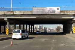 У Києвi капiтально вiдремонтують шляхопровiд на перетинi вулиць Лугової та Богатирської