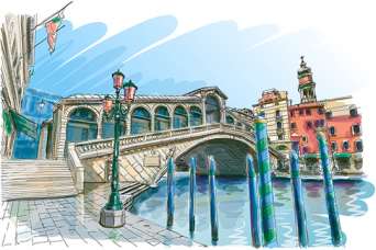 Самые красивые в мире дома-мосты. Фото