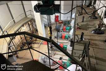 Насосна станцiя водовiдведення у Днiпрi отримала генератор