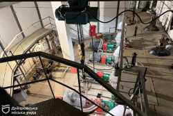 Насосна станцiя водовiдведення у Днiпрi отримала генератор