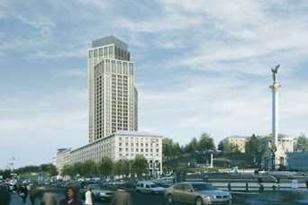 Вместо высотного отеля на Крещатике построят МФК