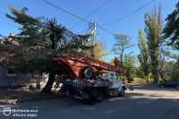 У Днiпрi комунальники лагодять мережi зовнiшнього освiтлення