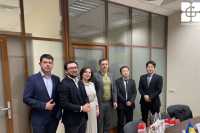 Команда "Укрфiнжитла" зустрiлася з делегацiєю Японського агентства мiжнародного спiвробiтництва