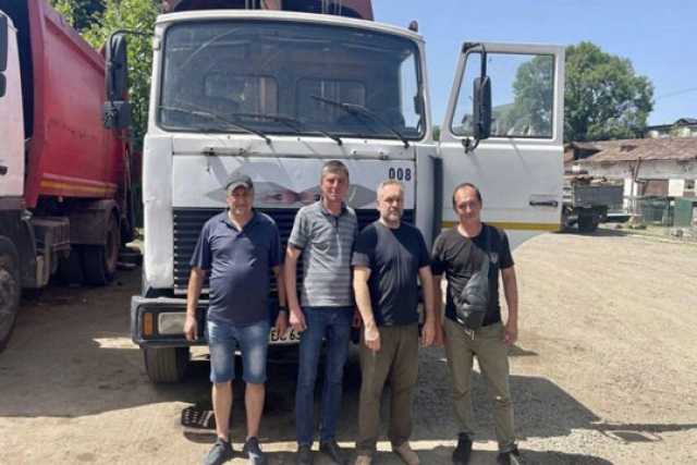 Сумщина отримала смiттєвоз вiд Львову