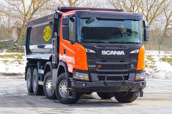 В Украине представили новое поколение грузовиков Scania