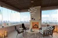 В Украине представлено безрамное остекление балконного типа