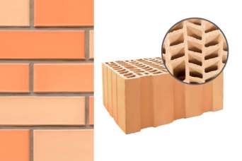 На украинском рынке представлены керамические поризованные блоки