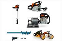 Курьезы: самые невероятные насадки к бензопилам. Видео