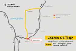 У Вишгородi закрили аварiйний мiст