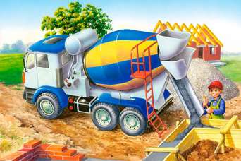 Изобретена принципиально новая бетономешалка. Видео