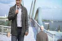 Будівництво пішохідного мосту з Оболонської набережної на острів Оболонський не зупиниться