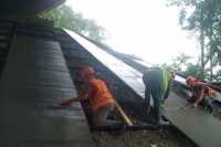 Поблизу Хмельницького ремонтують шляхопровiд