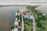 У Києвi показали рекреацiйну зону на Оболонi