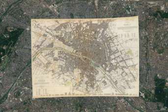 120 древних карт скрестили с Google Earth