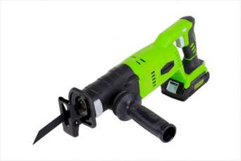 Аккумуляторная сабельная пила Greenworks GD24RS: особенности конструкции