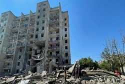 На вiдновлення зруйнованої дев&#039;ятиповерхiвки у Сергiївцi оголосили повторний тендер