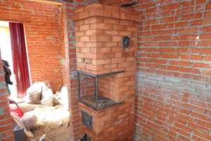 Как построить печь. Фото