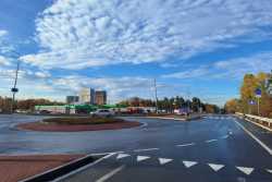 У кожному районi Києва облаштували кiльцевi транспортнi розв'язки