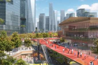 В крупном городе предложили построить бульвар в небе