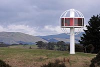 Построена футуристическая башня для отдыха