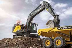Volvo вывела на мировой рынок новые модели гибридных экскаваторов