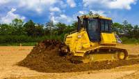 Представлен новый бульдозер Komatsu